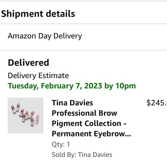 Tina Davies brow pigment set - Picture 2 of 8